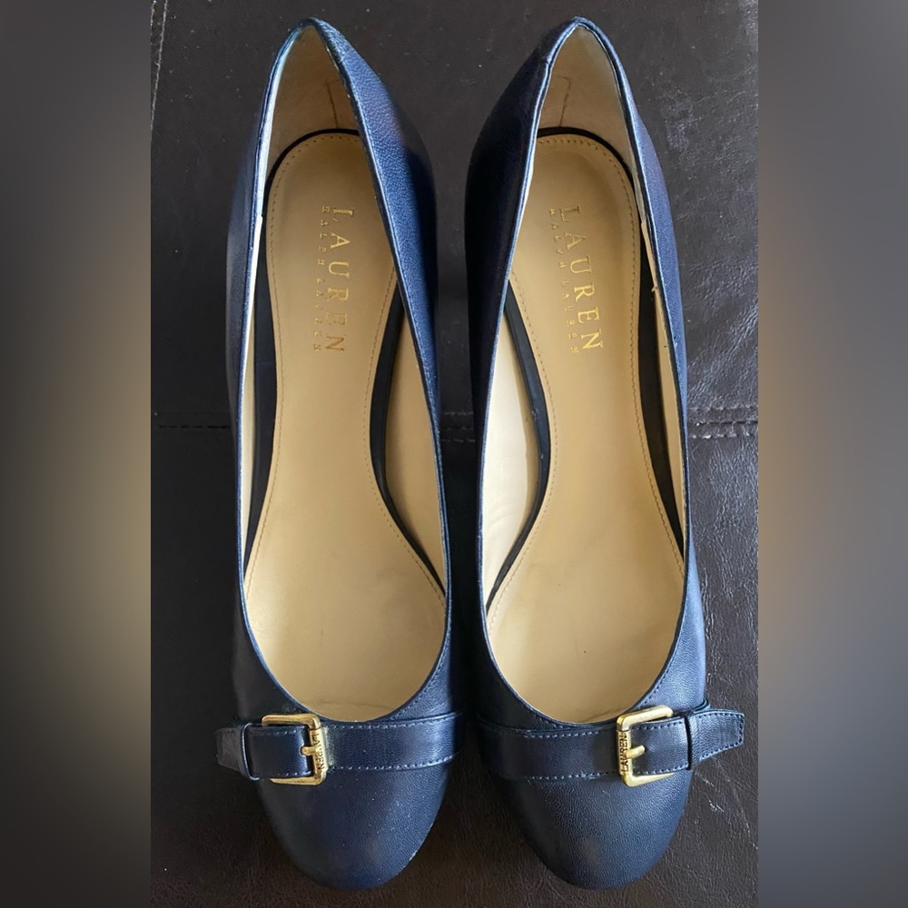 Ralph Lauren Navy Blue size 9 shoes